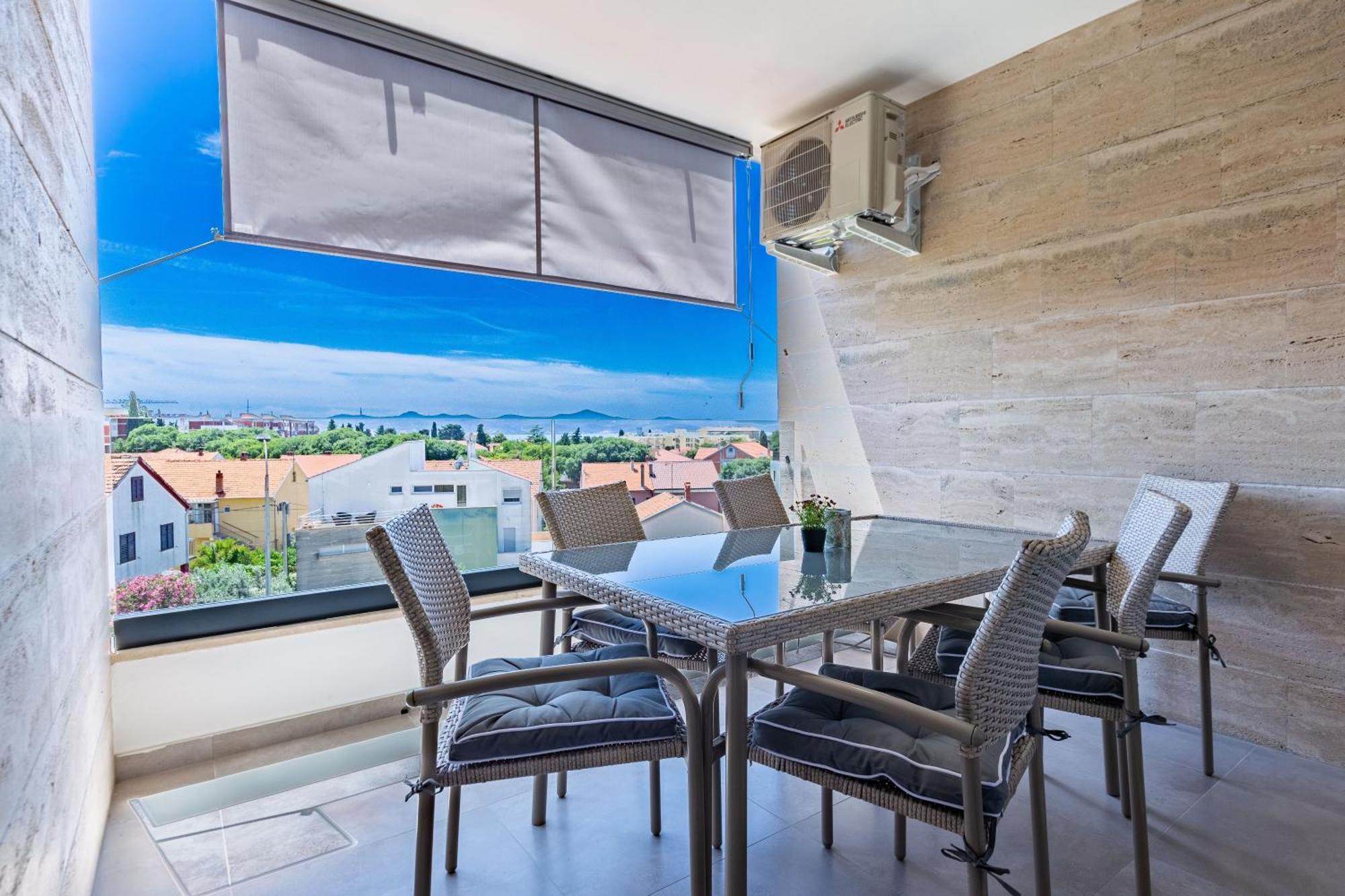 Apolon 2Bdr Apartment With Balcony Zadar Eksteriør billede